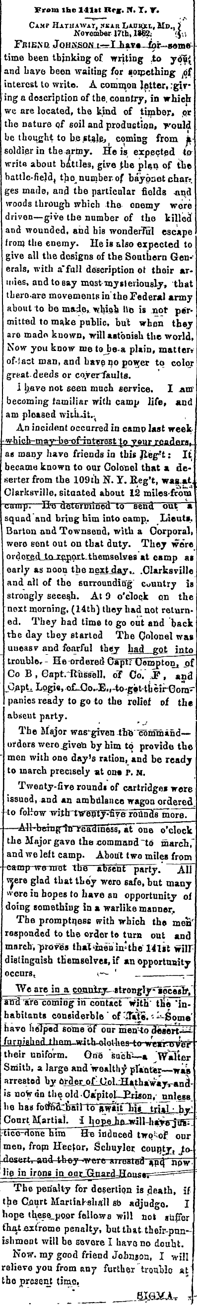141st_ny:addison_advertiser_page2_1862-11-26.png
