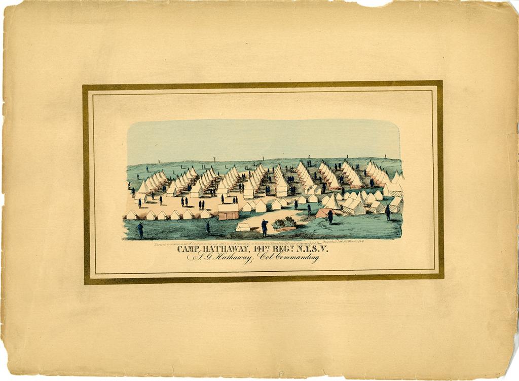 141st_ny:camp_hathaway_141st_regt_nysv_1863_max_rosenthal.jpg