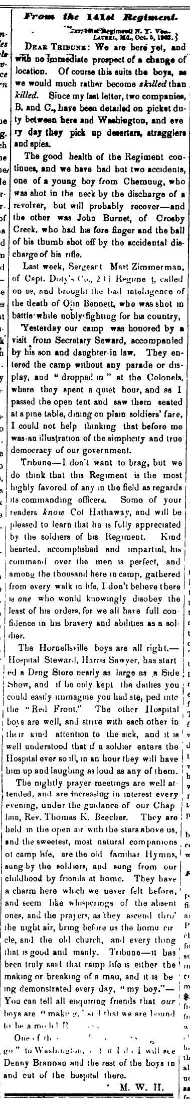 141st_ny:hornellsville_tribune_page2_1862-10-09.png