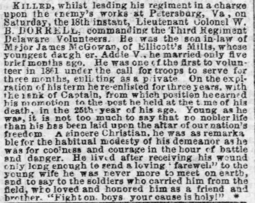 3rd_del_inf:the_baltimore_sun_wed_jun_29_1864.jpg